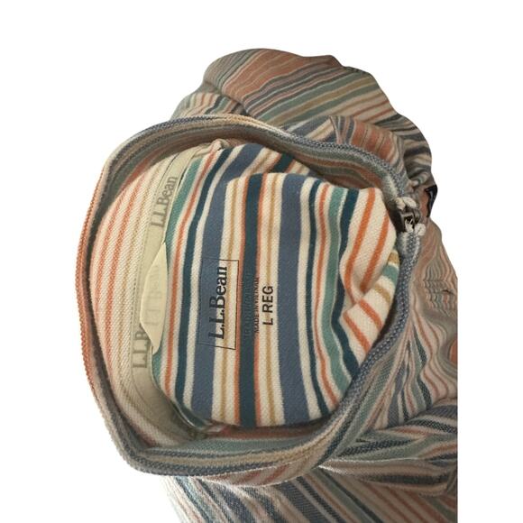 L.L. Bean Pullover Men’s Large Reg 1/4 Zip Comfort Stretch Performance Pique - Picture 5 of 6